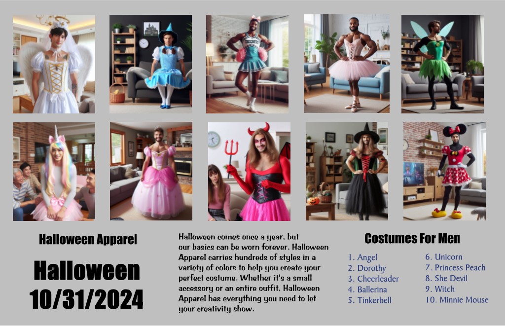 Costumes For Men